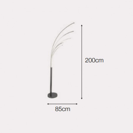 Floor lamp LED Jiraffa (80W)