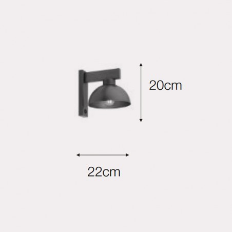 Aplique de pared Juke