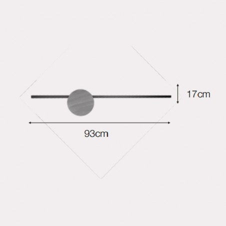 Aplique de pared Led Jung (22W)