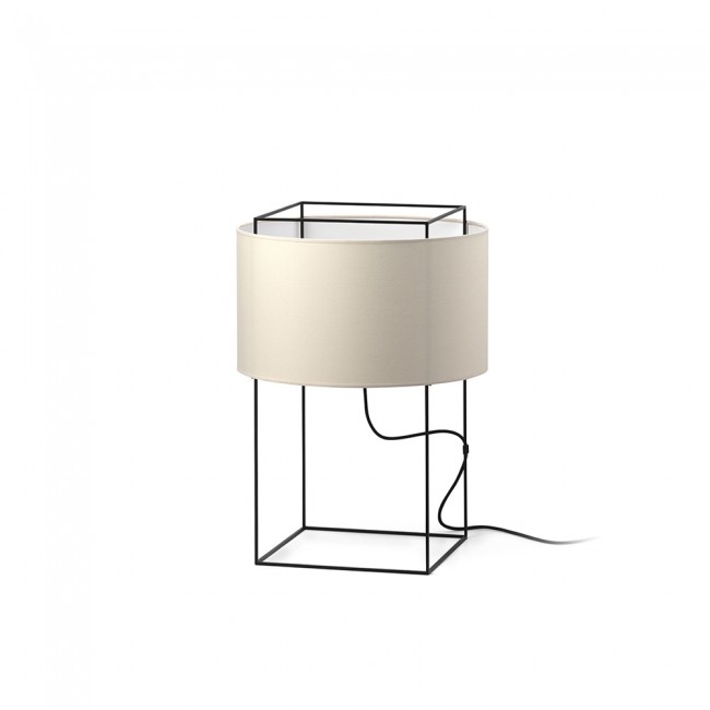 Lámpara de mesa Lewit S Negro