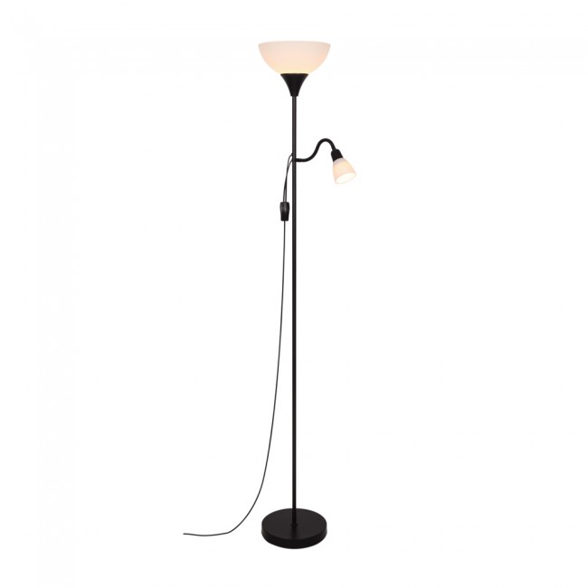 Floor lamp with reader Lauria