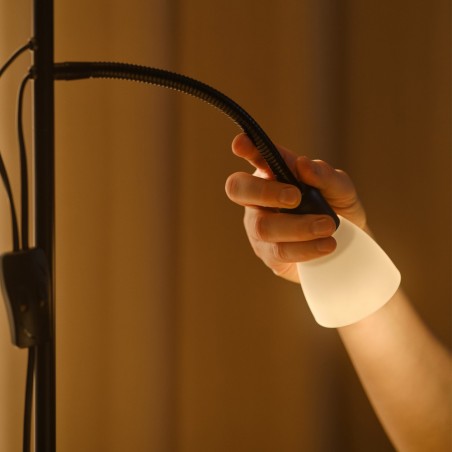 Floor lamp with reader Lauria