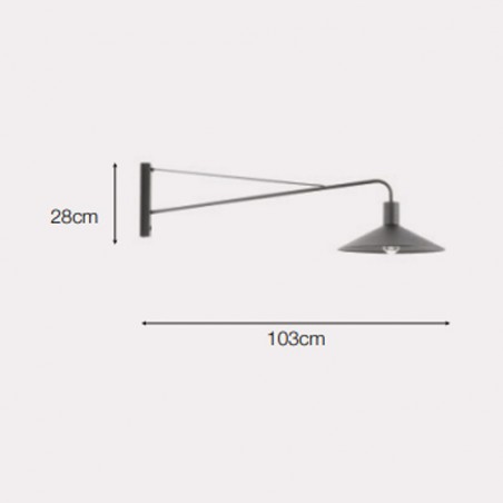 Wall lamp Merlin