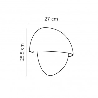 Outdoor Wall Lamp Scorpius Round Maxi