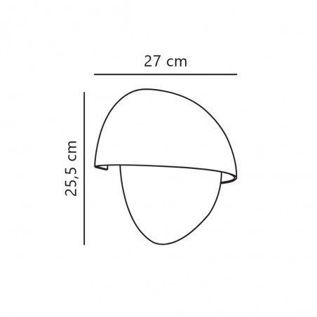 Outdoor Wall Lamp Scorpius Round Maxi