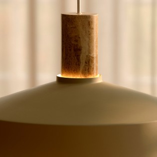 Lámpara colgante Elvas Mármol