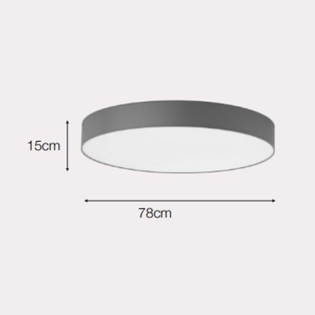 Flush light Plafond (6 Lights)