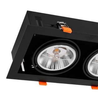 Downlight empotrable Plaza (2 Luces)