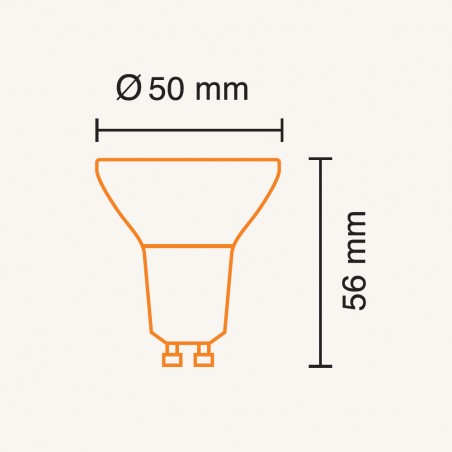 LED Bulb GU10 (8W)