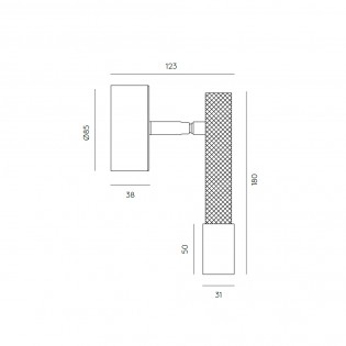LED Ceiling Spotlight Ycro (8W)