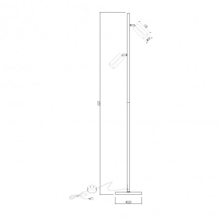 Floor Lamp Gobi (2 lights)