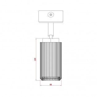Adjustable Ceiling Spotlight Sahara