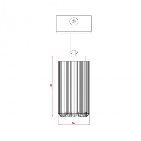 Adjustable Ceiling Spotlight Sahara