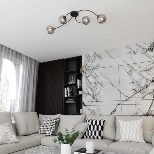 Flush light Piresa (4 lights)