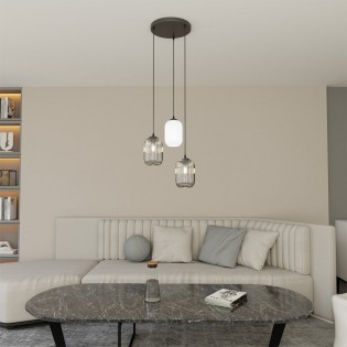Pendant lamp Valdi Mix II (3 lights)