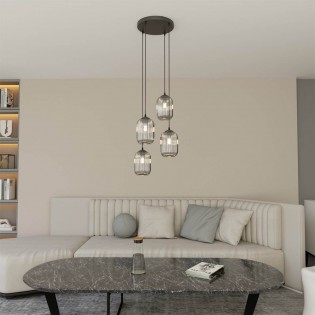 Pendant lamp Valdi II (4 lights)