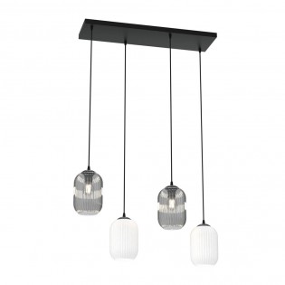Lámpara colgante Valdi Mix (4 luces)