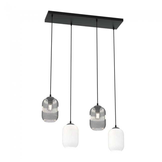 Lámpara colgante Valdi Mix (4 luces)