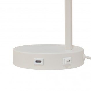 Bedside Table Lamp with USB Wilmer