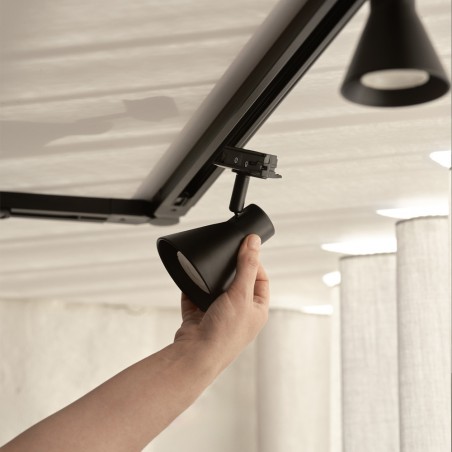Kit Rail Nordlux Link 1M. + 3 Eik Spotlights