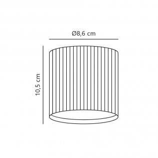 Outdoor Ceiling Flush Spotlight Kyklop