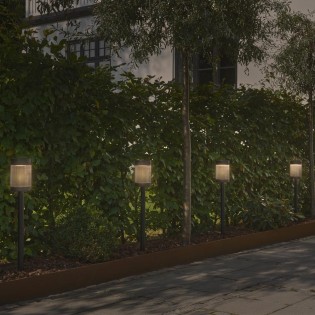 Baliza solar LED con sensor de movimiento Coupar (3.2W)