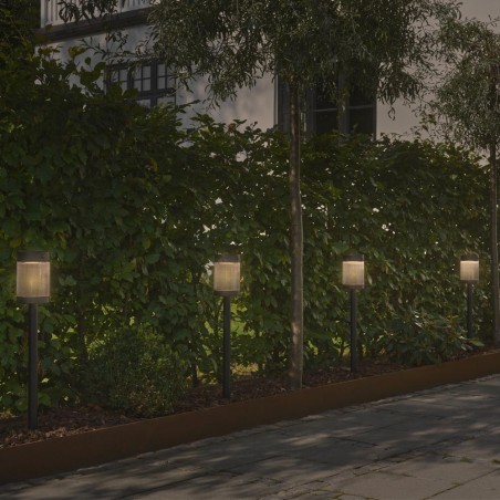 Baliza solar LED con sensor de movimiento Coupar (3.2W)