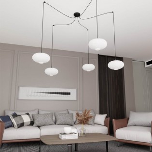 Pendant lamp Bustillo (5 lights)