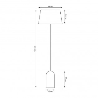 Floor lamp Goth