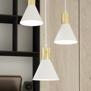 Lámpara colgante Ormina II (3 luces)
