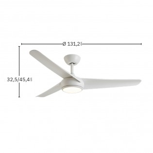 Ceiling fan LED Patras CCT (24W)