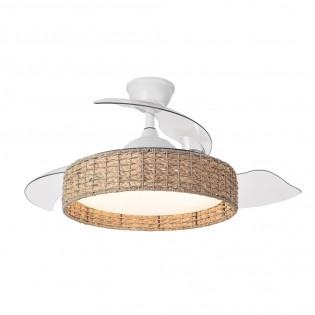 LED fan retractable blades...
