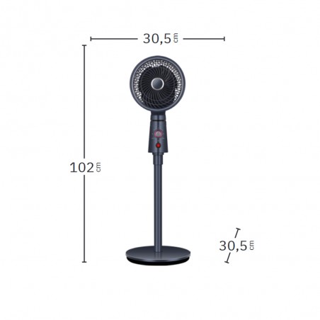 Ventilador de pie Montecristo (40W)