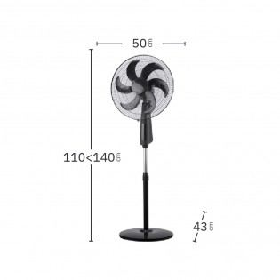 Pedestal Fan Tolon (85W)