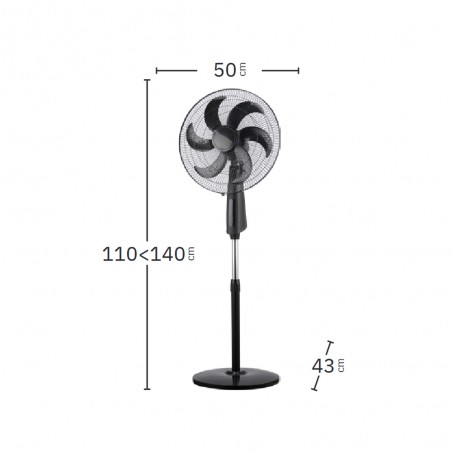 Pedestal Fan Tolon (85W)
