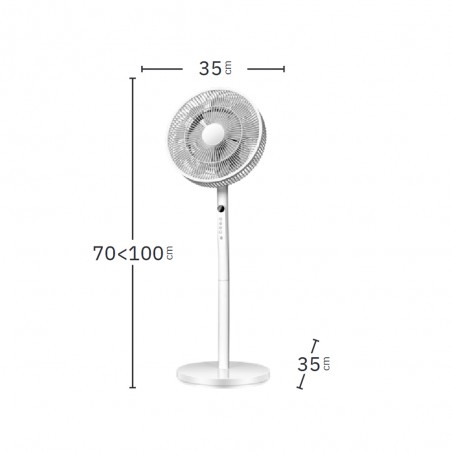 Pedestal Fan Azor (60W)