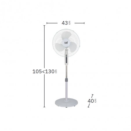Pedestal Fan Etesio (40W)