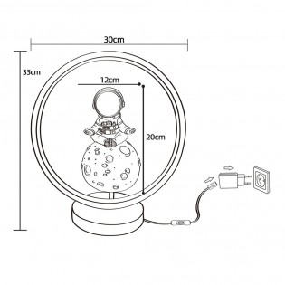 LED Table Lamp Astronauta Zen (4W)