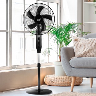 Pedestal fan with solar panel Boreal (30W)