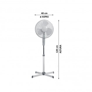 Floor Fan Lamp swaying AIR FAN