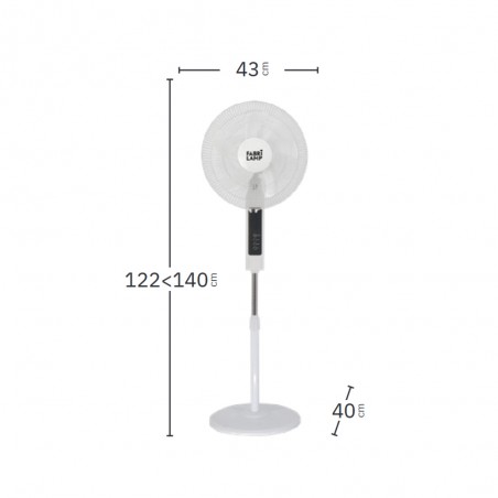 Pedestal fan Cacimbo (45W)
