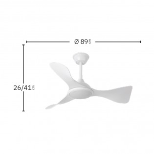 LED Ceiling Fan Caiman CCT Dim (36W)