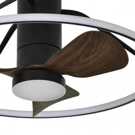 LED Ceiling Flush Fan Oporto Mini CCT (46W)