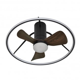 LED Ceiling Flush Fan Oporto Mini CCT (46W)