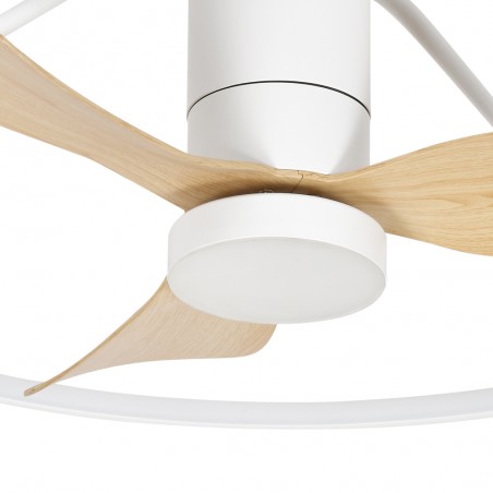 LED Ceiling Flush Fan Oporto CCT (56W)
