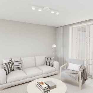 Flush light Megalo (4 lights)