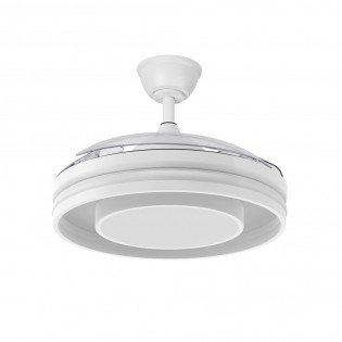 Ventilador de techo LED asplas plegables Pitufo RGB CCT (36W)