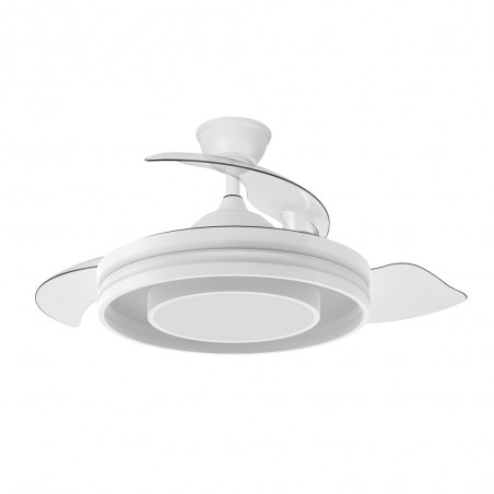 Ventilador de techo LED asplas plegables Pitufo RGB CCT (36W)