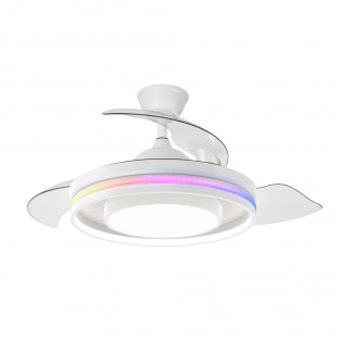 LED fan folding blades...