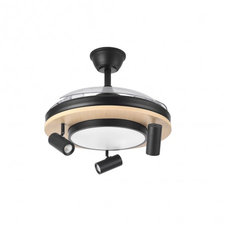 Ventilador de techo LED aspas plegables Gladiator CCT (37W+15W)